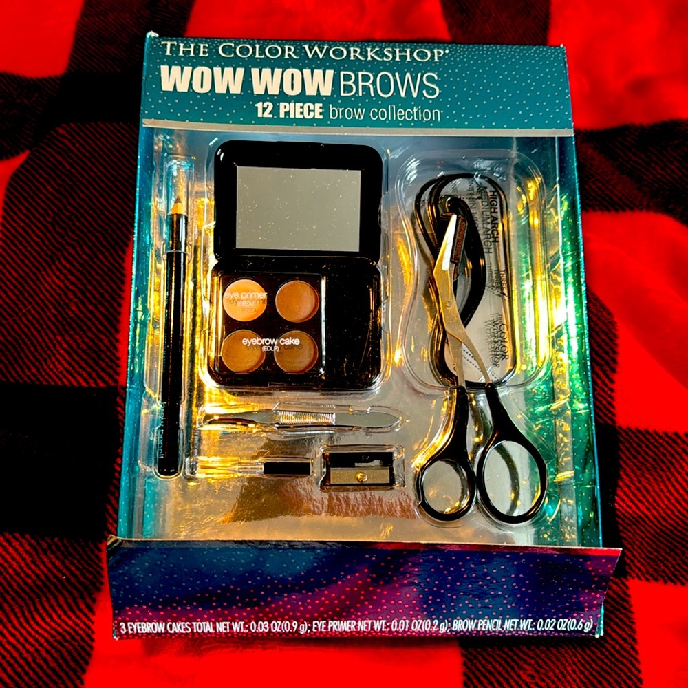The color workshop. Wow wow browse 12th piece brow collection.